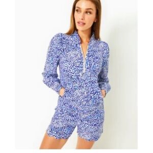 Lilly Pulitzer L Cabello Popover Brand New with Tags